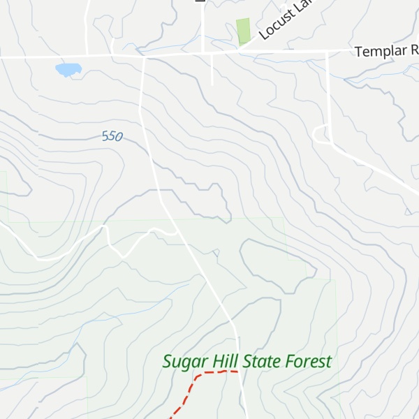 Map of Sugar Hill