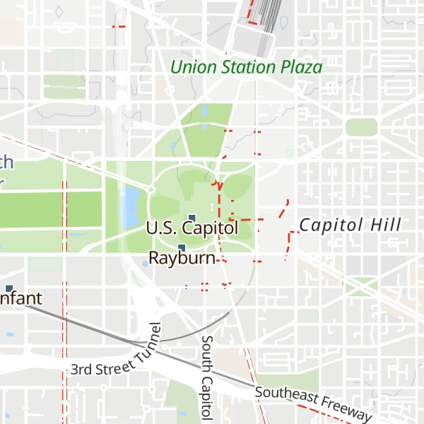 Map of Capitol Hill