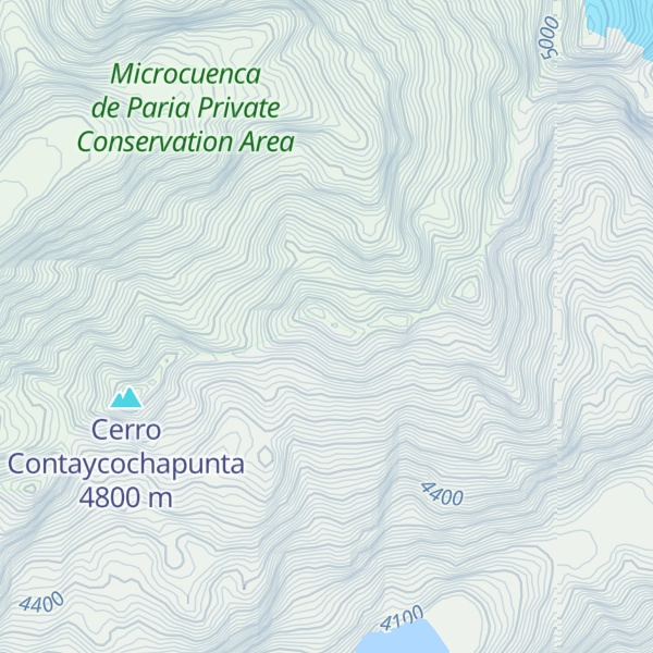 Map of Quntayqucha Punta