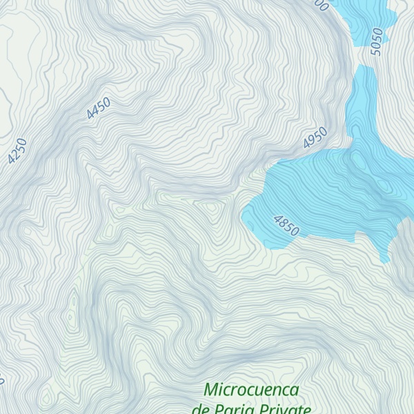 Map of Cerro Cuchupunta