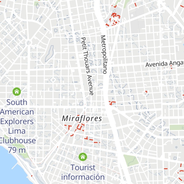 Map of Information Touristica