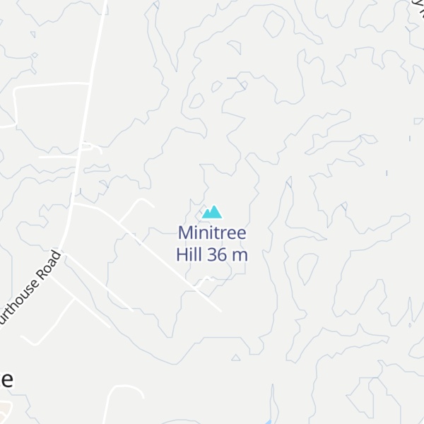 Map of Minitree Hill