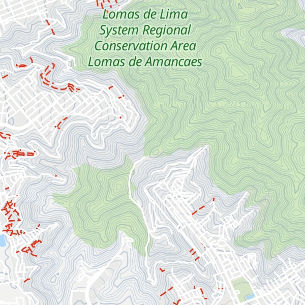 Map of Cerro Arrastre Baja
