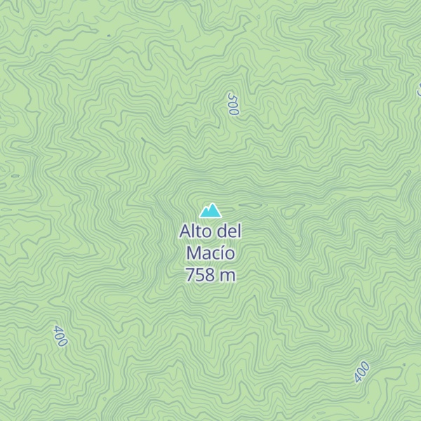 Map of Alto del Macío