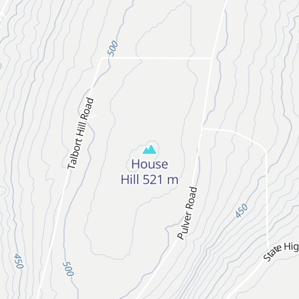 Map of House Hill