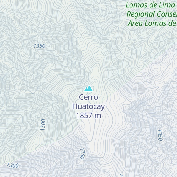Map of Cerro Huatocay