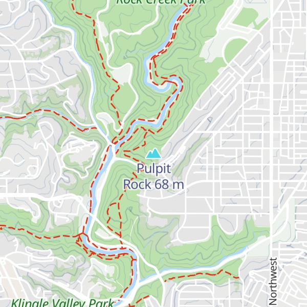 Map of Pulpit Rock