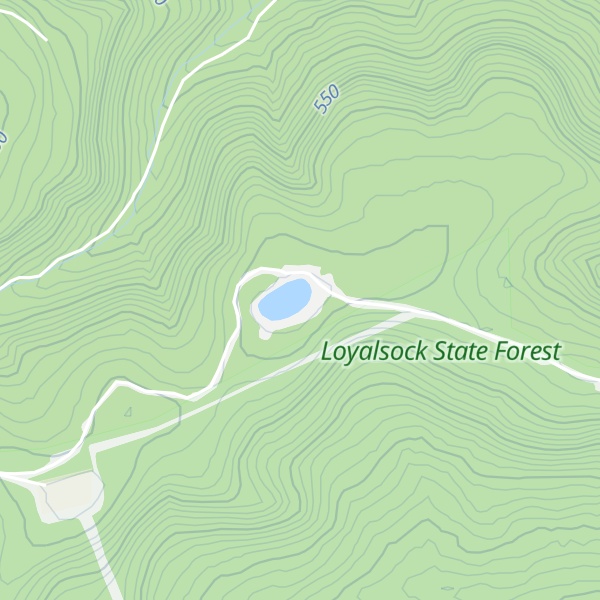 Map of Cochran Mountain