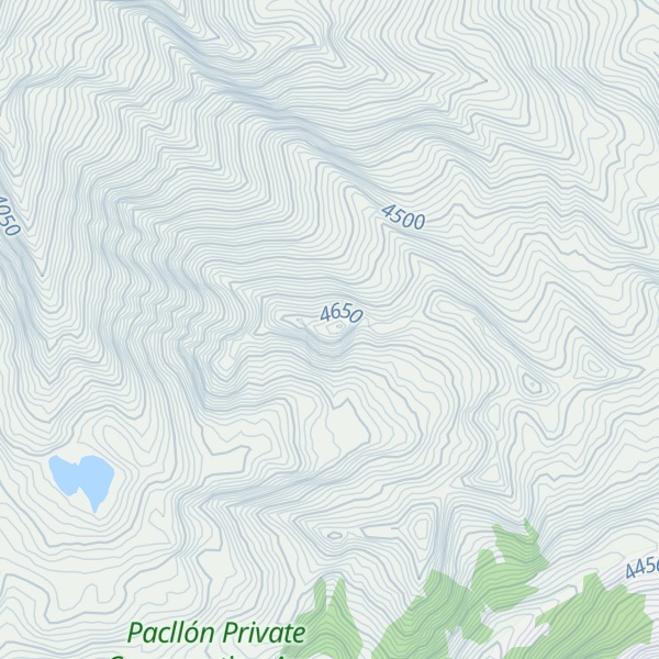 Map of Cerro Matará