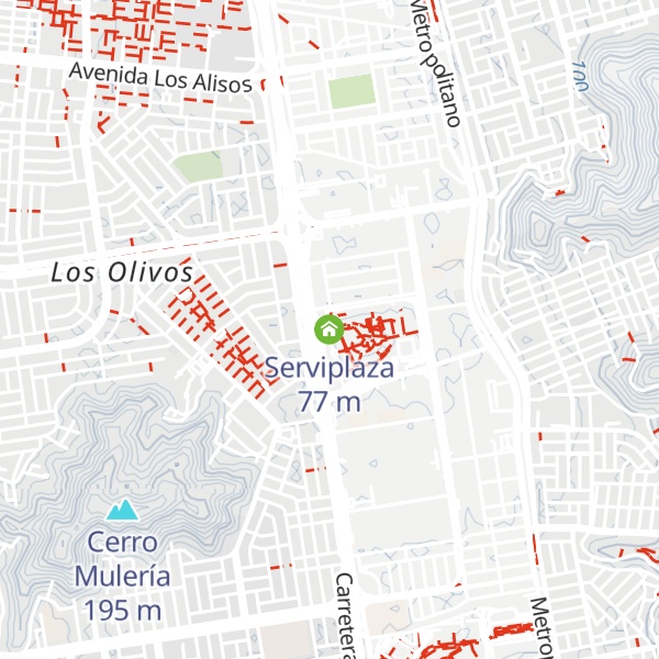 Map of Serviplaza