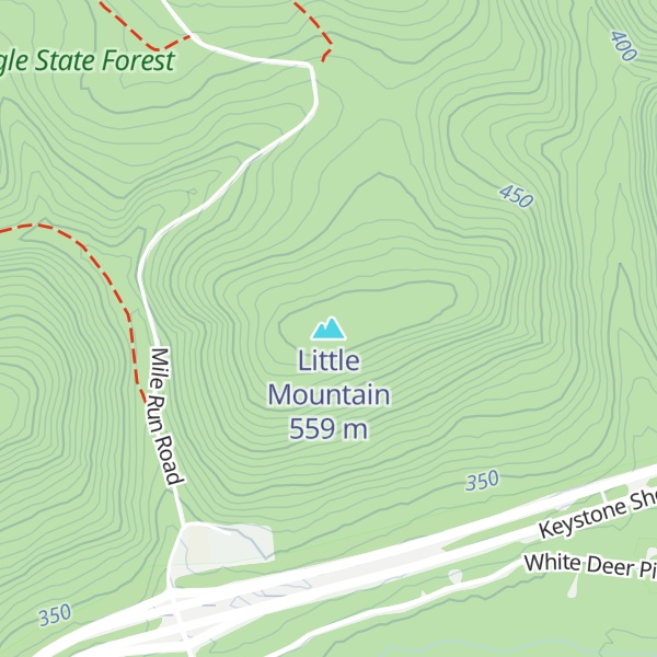 Map of Little Mountain