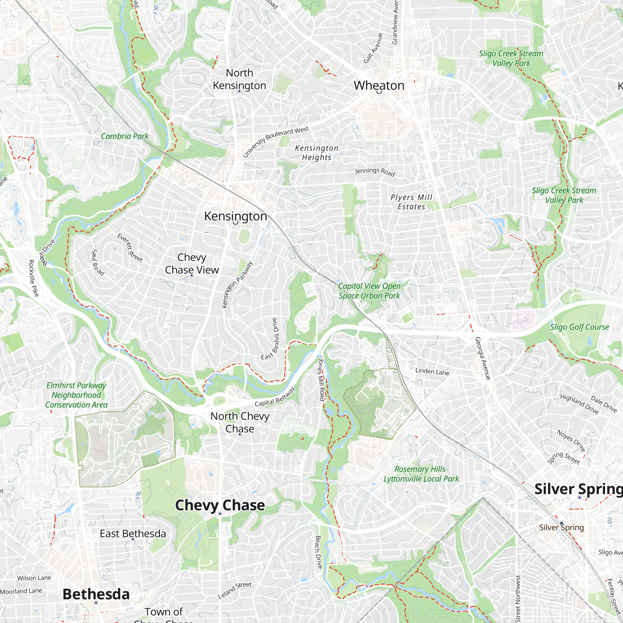 Temple Visitors Center map