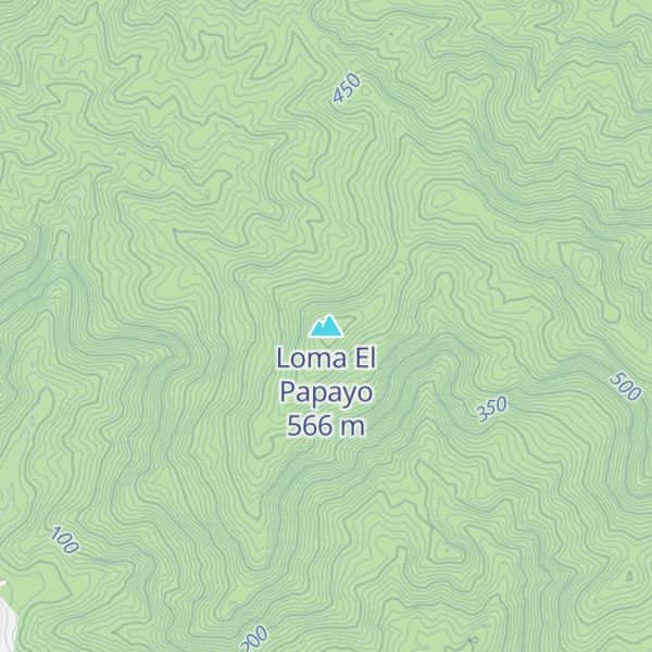 Map of Loma El Papayo