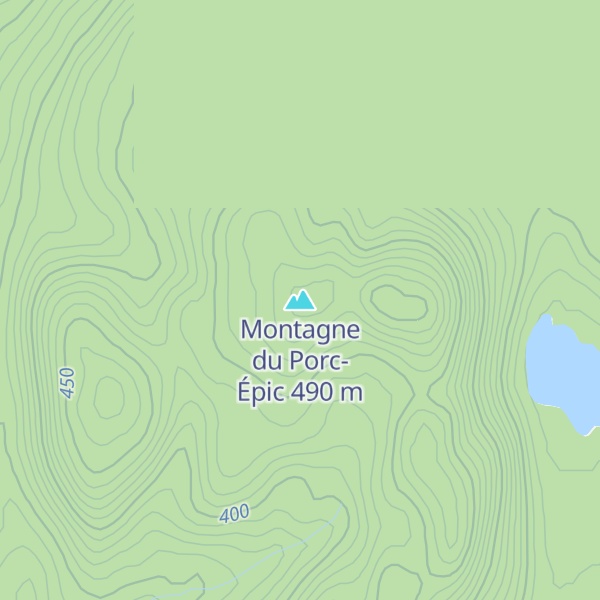 Map of Montagne du Porc-Épic