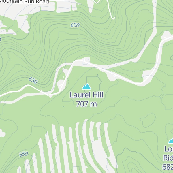 Map of Laurel Hill