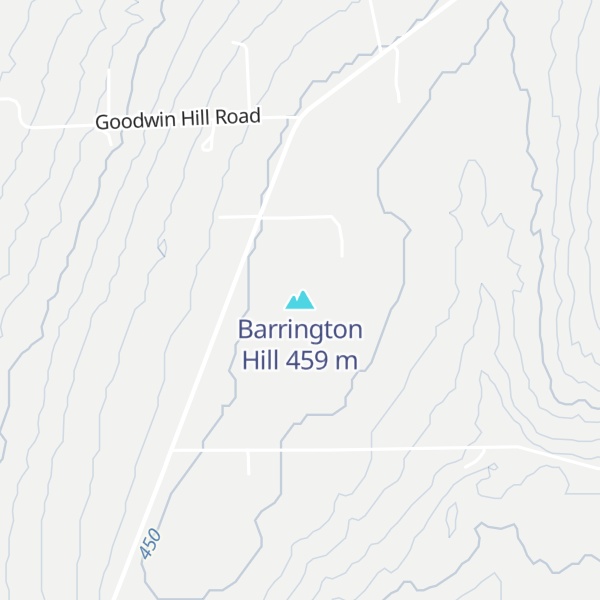 Map of Barrington Hill