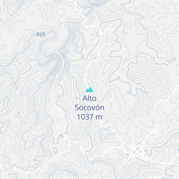 Map of Alto Socovón