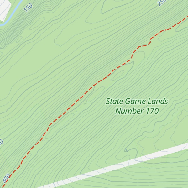 Map of Cove Mountain