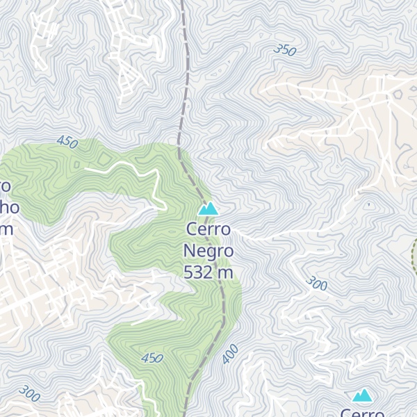 Map of Cerro Negro