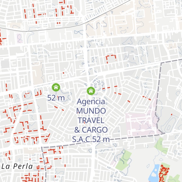 Map of Agencia MUNDO TRAVEL & CARGO S.A.C