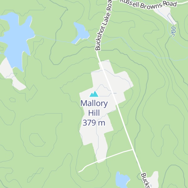 Map of Mallory Hill