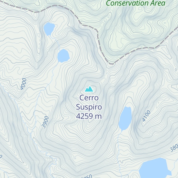 Map of Cerro Suspiro