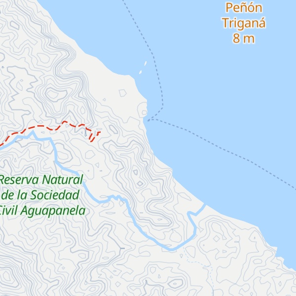 Map of La Negra