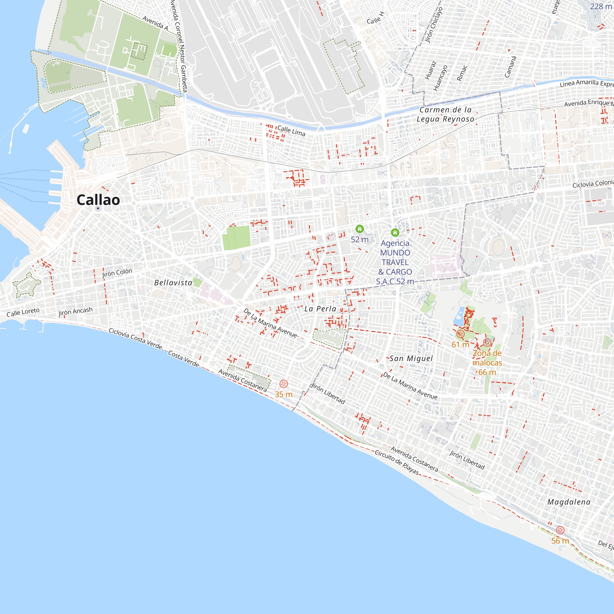 Agencia EAGLE TOURS map