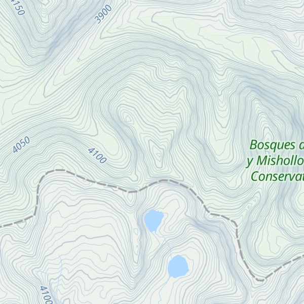 Map of Cerro Antarpus