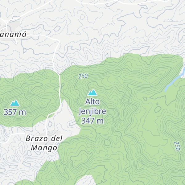 Map of Alto Jenjibre