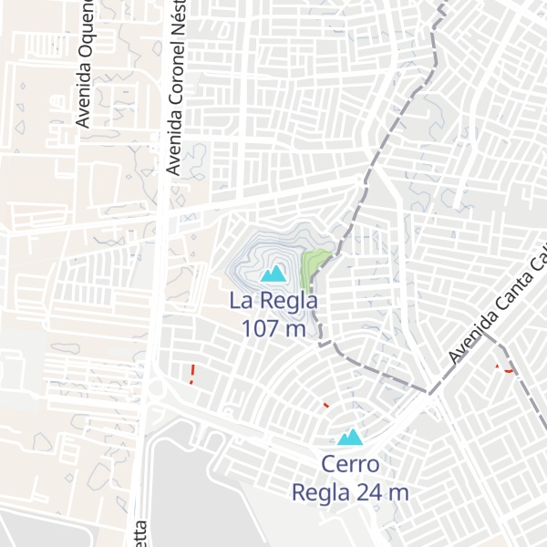 Map of La Regla