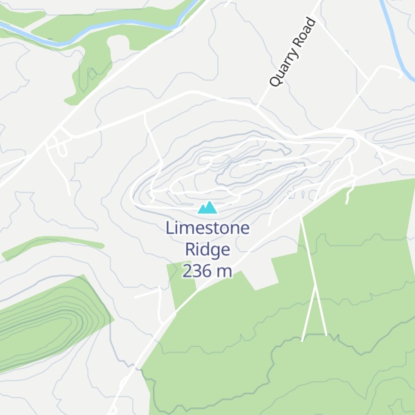 Map of Limestone Ridge