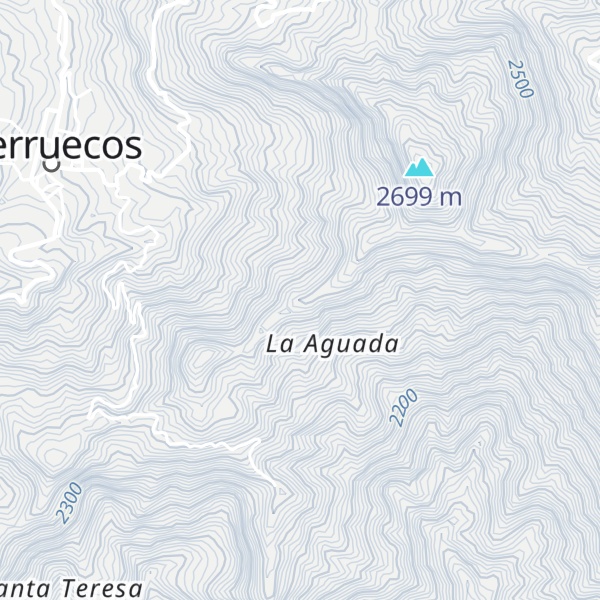 Map of Loma El Osal