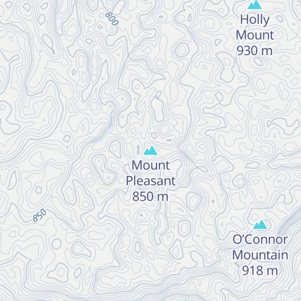 Map of Mount Pleasant