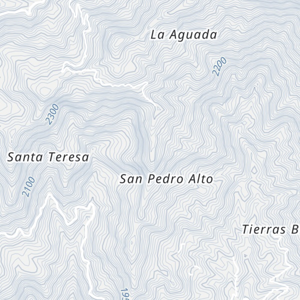 Map of Loma La Sortija