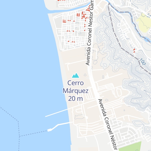 Map of Cerro Márquez