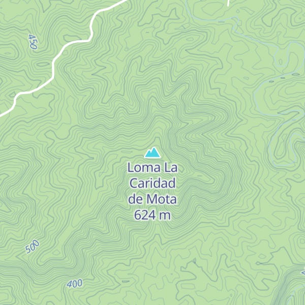 Map of Loma La Caridad de Mota