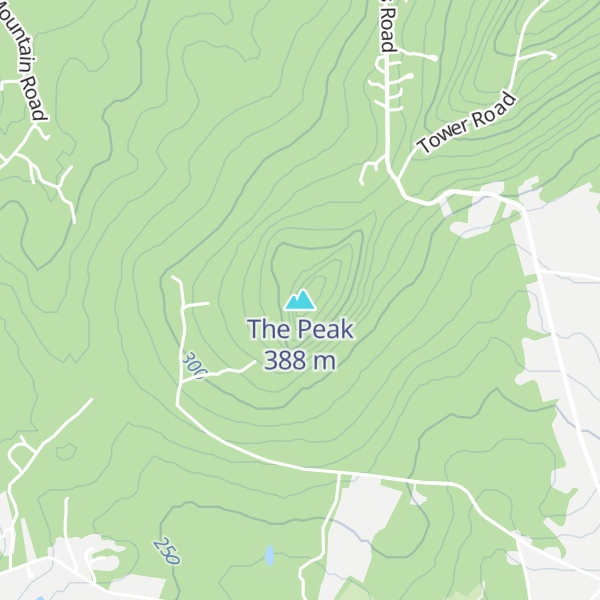 Map of The Peak