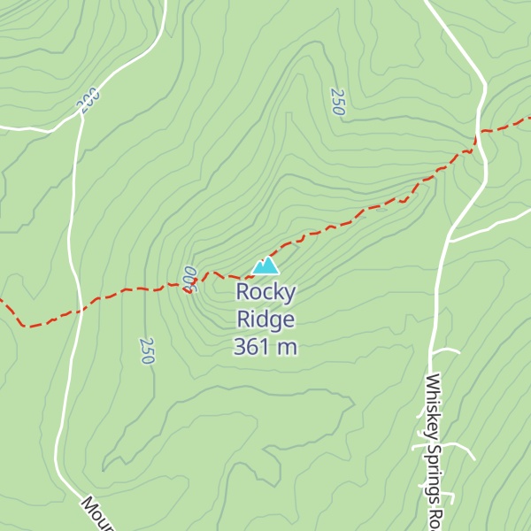 Map of Rocky Ridge