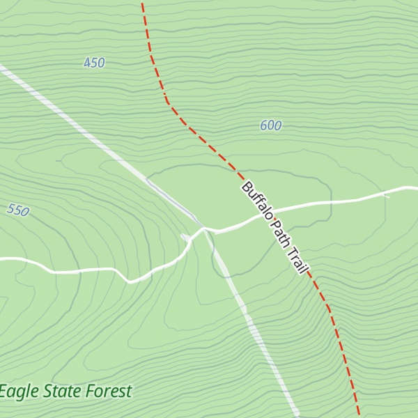 Map of Jones Mountain