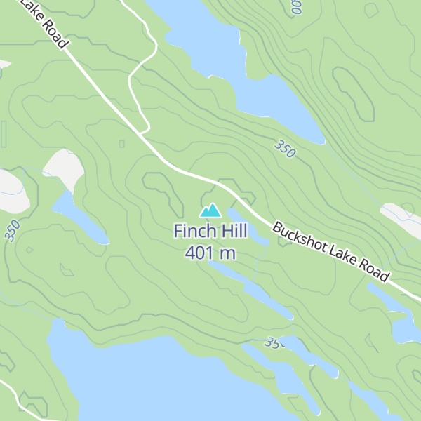 Map of Finch Hill