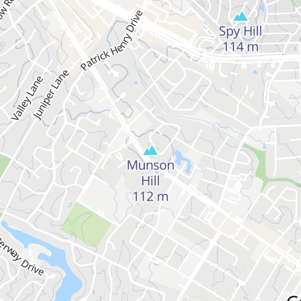Map of Munson Hill