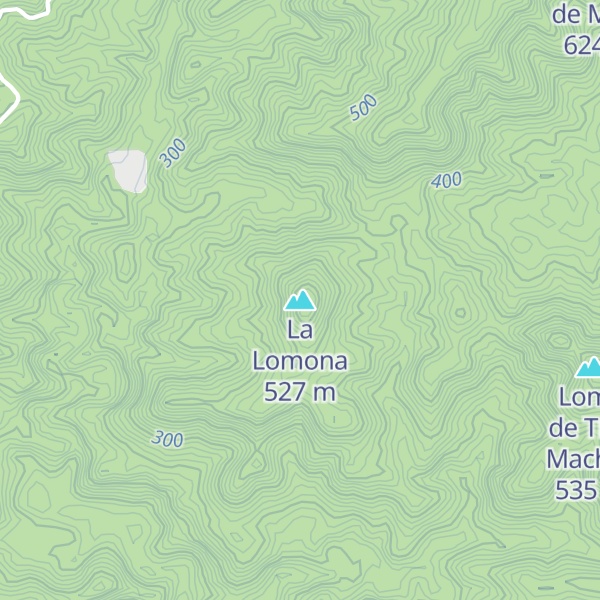 Map of La Lomona