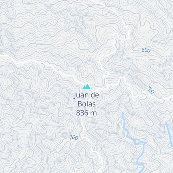 Map of Juan de Bolas