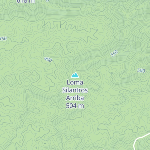 Map of Loma Silantros Arriba