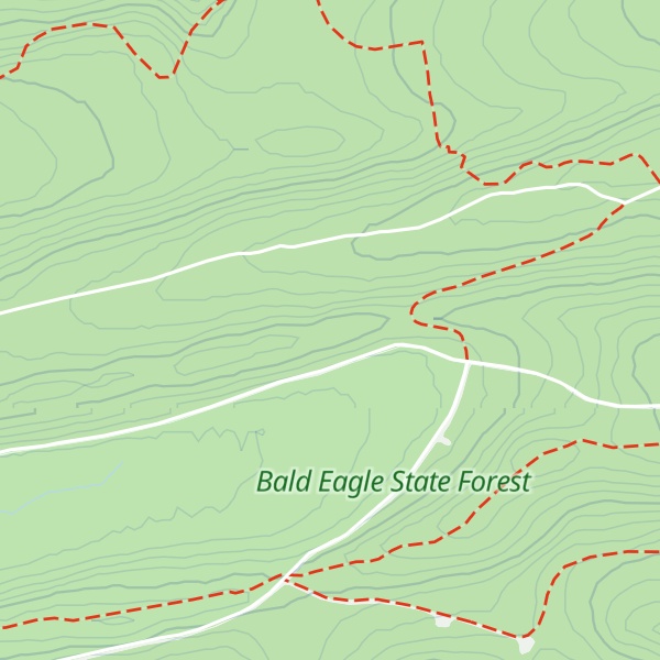 Map of Sand Mountain