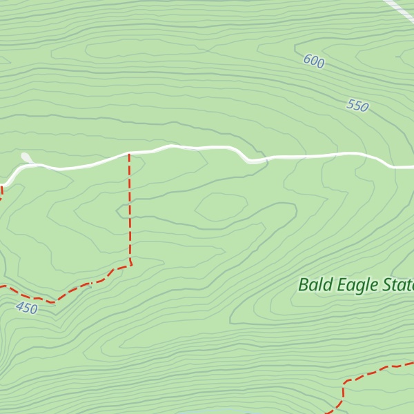 Map of Middle Ridge
