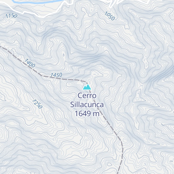Map of Cerro Sillacunca