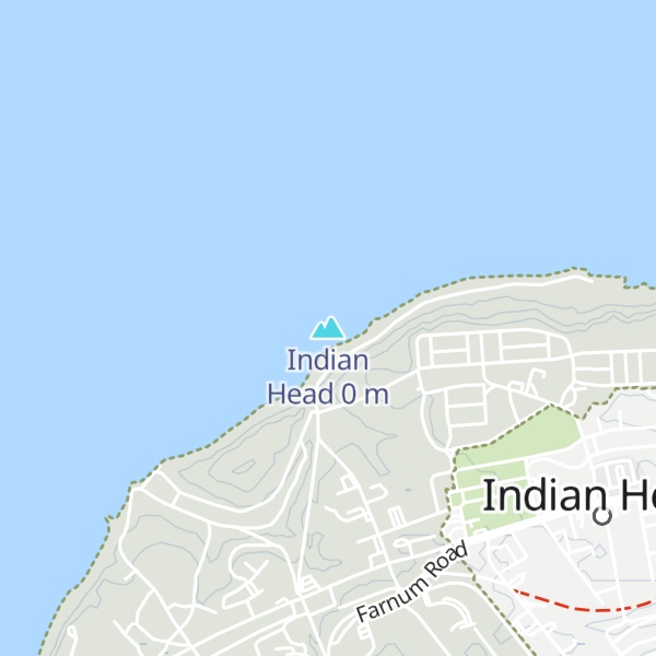 Map of Indian Head