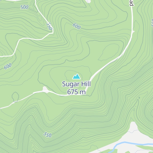 Map of Sugar Hill